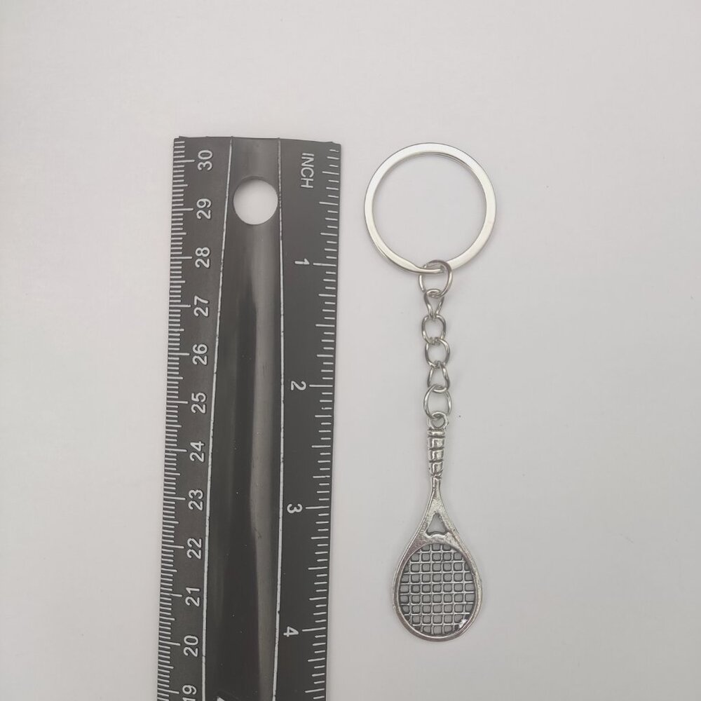 Tennis Racket Keychain - Picture 3 of 3